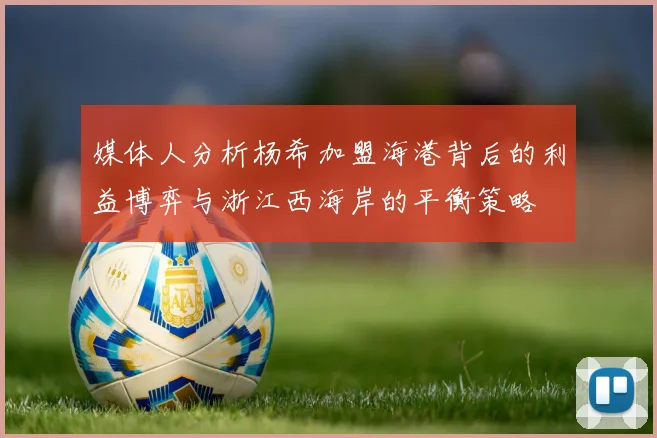 媒体人分析杨希加盟海港背后的利益博弈与浙江西海岸的平衡策略
